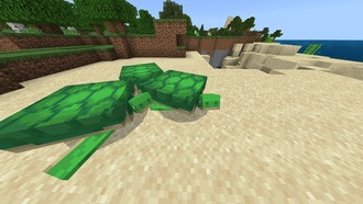 Как получить шлем Черепаший панцирь в Майнкрафте