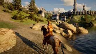 «Фанатский ремейк» TES 4 на UE5: в игре появились лошади и NPC, но это не тот ремастер, который ждали