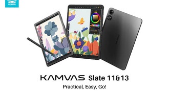 Huion запускает Kamvas Slate 11 и 13: Android-планшеты для творчества на ходу