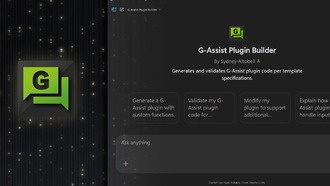 Проект NVIDIA G-Assist Plug-In Builder: каждый может настроить ИИ на ПК GeForce RTX AI
