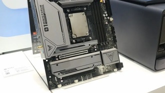 Minisforum демонстрирует материнскую плату F1FGM MoTD с Ryzen 9 9955HX на Japan IT Week