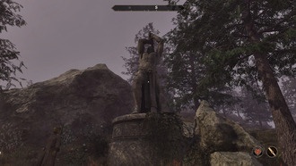 Расположение Волендранга в Oblivion Remastered