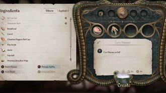 Все рецепты зелий лечения болезней в Oblivion Remastered