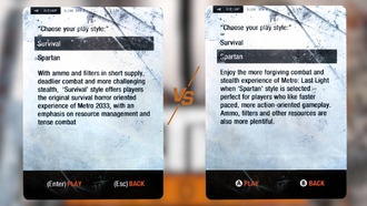 Metro 2033 Redux: Выживание или Спартанский стиль игры (что выбрать?)