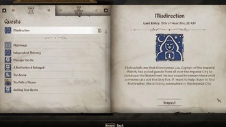Квест «Дезориентация» (Гильдия воров) в Oblivion Remastered