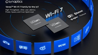 Synaptics представляет первые SoC семейства Veros Wi-Fi 7 для Интернета вещей