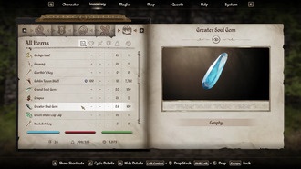 Как пополнить камни душ и зачаровать оружие в Oblivion Remastered