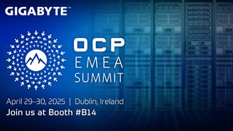 Giga Computing представляет решения OCP нового поколения на региональном саммите OCP EMEA 2025