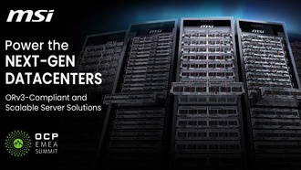 Серверы MSI станут основой центров обработки данных следующего поколения на саммите OCP EMEA 2025