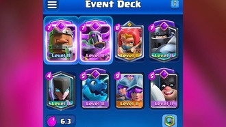 Лучшие колоды для события 7x Elixir в Clash Royale