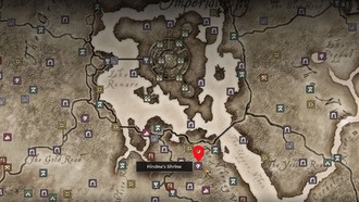 Местоположение Убежища Спасителя в Oblivion Remastered (квест «Святилище Хирсина»)