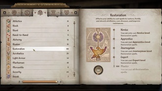 Как быстро прокачать навык Восстановления в Oblivion Remastered