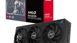 ASUS представила видеокарту ATS Megalodon Radeon RX 9070 GRE 12 ГБ для китайского рынка