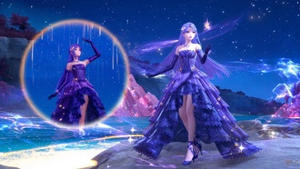 Как использовать шаблоны в магазине DIY в Infinity Nikki