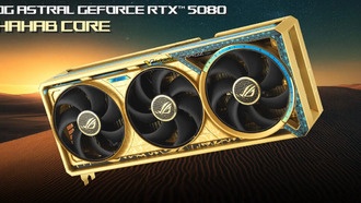 ASUS готовит ограниченную версию видеокарты GeForce RTX 5080 ROG Astral Dhahab Core