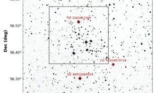 Открытое скопление King 6: астрономы обнаружили три новые переменные звезды