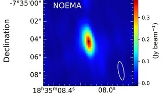 Астрономы наблюдают процесс остывания молодого звездного объекта после всплеска аккреции