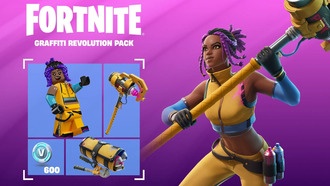 Fortnite: демонстрация стартового набора Graffiti Revolution