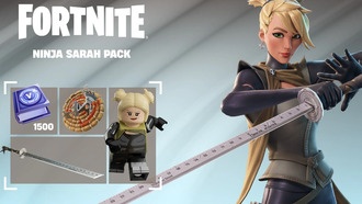Fortnite: все предметы в наборе Ninja Sarah