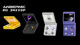 Anbernic представила складную консоль RG 34XXSP для ретро-геймеров