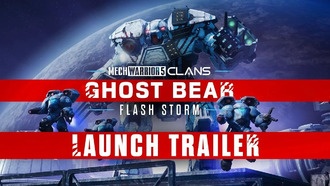 Вышел DLC Ghost Bear: Flash Storm для MechWarrior 5: Clans