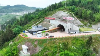 В Китае завершено строительство тоннеля Бохэтянь для высокоскоростной железной дороги Чунцин-Ваньчжоу