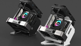 GEEEK представила серию открытых корпусов Rhino для компактных ПК