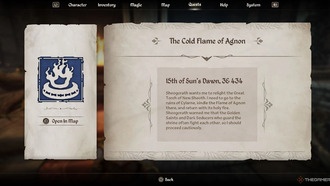 Какую сторону выбрать в квесте «Холодное пламя Агнона» в Oblivion Remastered?