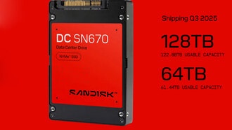 Sandisk анонсировала новый SSD-контроллер Stargate для массивных накопителей до 512 ТБ