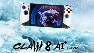 MSI представила игровой портативный компьютер Claw 8 AI+ «Polar Tempest Edition» с 2 ТБ памяти
