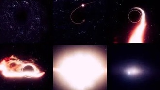 Астрономы впервые обнаружили блуждающую сверхмассивную черную дыру, поглощающую звезду