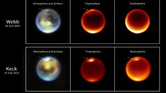 Астрономы обнаружили конвекцию облаков у озер Титана