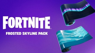 Как получить бесплатный набор обёрток Frosted Skyline в Fortnite