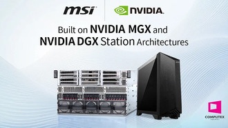 MSI представила новые AI-решения на базе NVIDIA MGX и DGX Station на Computex 2025