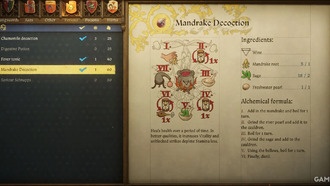 Где найти корень мандрагоры и речную жемчужину в Kingdom Come: Deliverance 2