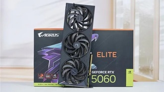Gigabyte представила видеокарту AORUS RTX 5060 ELITE 8GB с улучшенной системой охлаждения