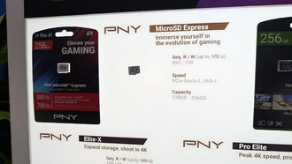 PNY представила игровые карты microSD Express для портативных консолей