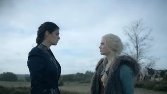 Модели воссоздали образы Цири и Йеннифэр из сериала «Ведьмак»