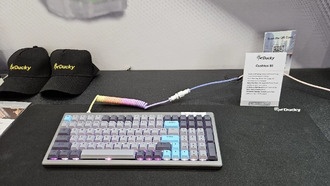 Ducky представила бесшумную механическую клавиатуру Cushion 98 с переключателями Shush