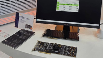 Phison показала рекордные скорости в RAID-массиве из 32 SSD на Computex 2025