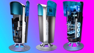 InWin представила на Computex 2025 необычный корпус ChronoMancy в стиле трофея