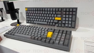 Endorfy представила клавиатуру Celeris 1800 с уникальной функцией SideTune и анонсировала обновленные Thock V2