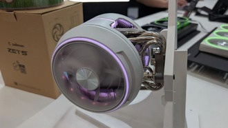 Zalman представила серию башенных кулеров ZET с необычным дизайном на Computex 2025