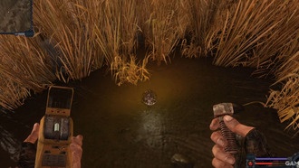 Поиск артефактов с помощью детектора в STALKER: Legends of the Zone