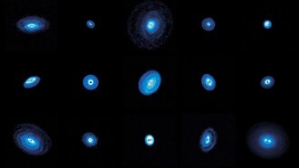 Астрономы обнаружили новые динамические процессы в протопланетных дисках