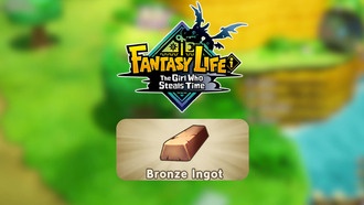 Как сделать бронзовые слитки в Fantasy Life I