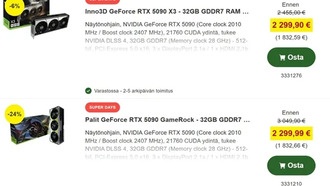 RTX 5090 впервые упала в цене ниже рекомендованной, но китайские геймеры остались без доступа