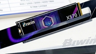 Biwin представила SSD Black Opal X570 с интерфейсом PCIe 5.0 и скоростью чтения до 14 500 МБ/с