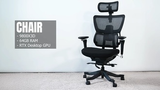 Стул-ПК: необычный проект ютубера Basically Homeless