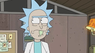 Модель Виктория Лис перевоплотилась в Рика Санчеза из «Рика и Морти»